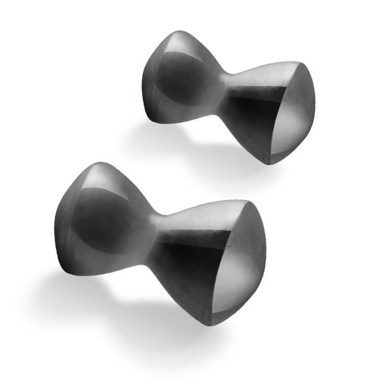 FLY-FISHING Латунные глаза-гантельки Groovy Twin Eye 2 0 mm BLACK (10шт)