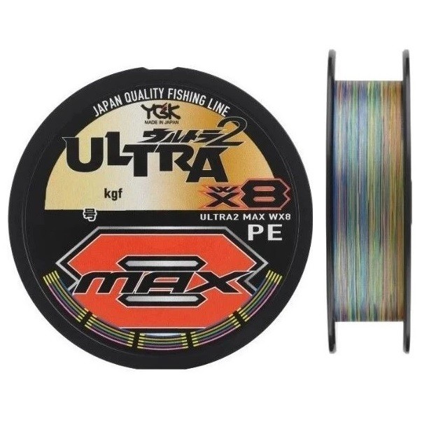 Шнур YGK X-Braid Ultra Max WX8 100m #0.8, 0.148мм (6.8кг)