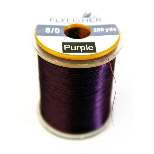 FLYFISHER Монтажная нить 8/0 180м PURPLE