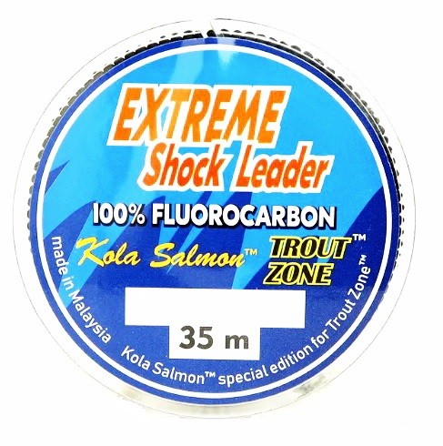 KOLA SALMON Флюорокабон EXTREME Shock Leader 0.14 mm, 1,8кг 35 m
