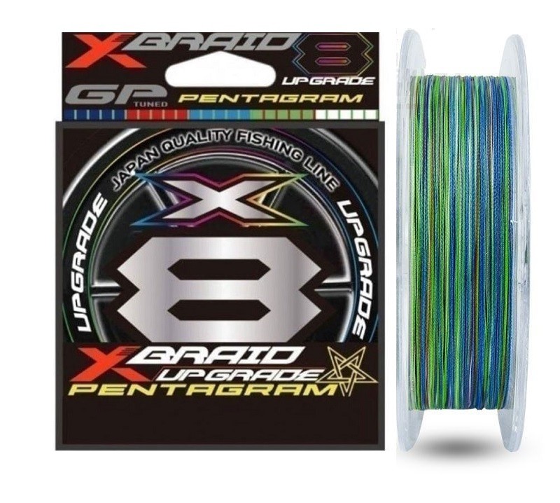 Шнур YGK X-Braid Upgrade Pentagram X8 150m #1.2, 0,185мм (11.34кг)