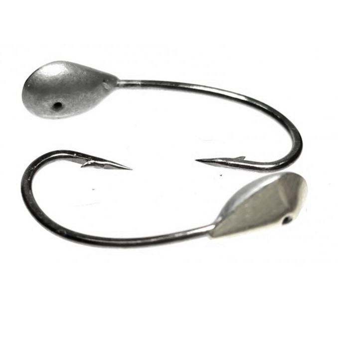 Мормышка паяная Капля грань 113КС, кр. 12 никель