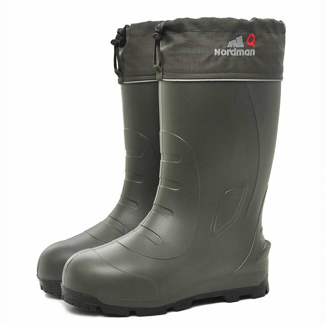 Сапоги NORDMAN Quaddro  ЭВА утепленные (t-50) р.44 (519092-02) оливково-черные (М)