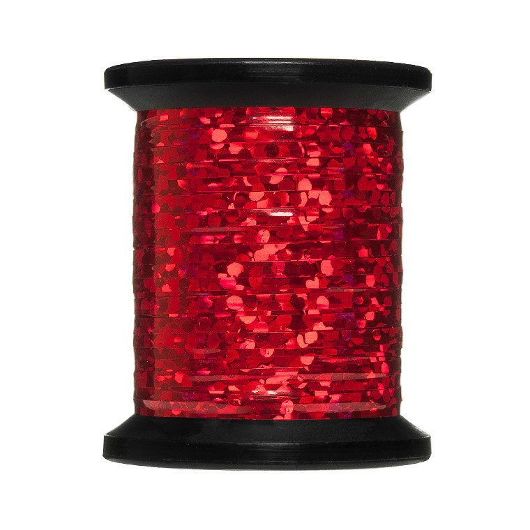 UNI Плоский люрекс UNI-Mylar #14 Holographic Red 1/32"
