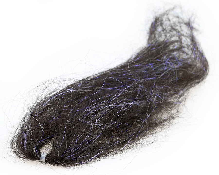 Sybai Стримерное волокно Flash Icelandic Sheep Hair, UV Black