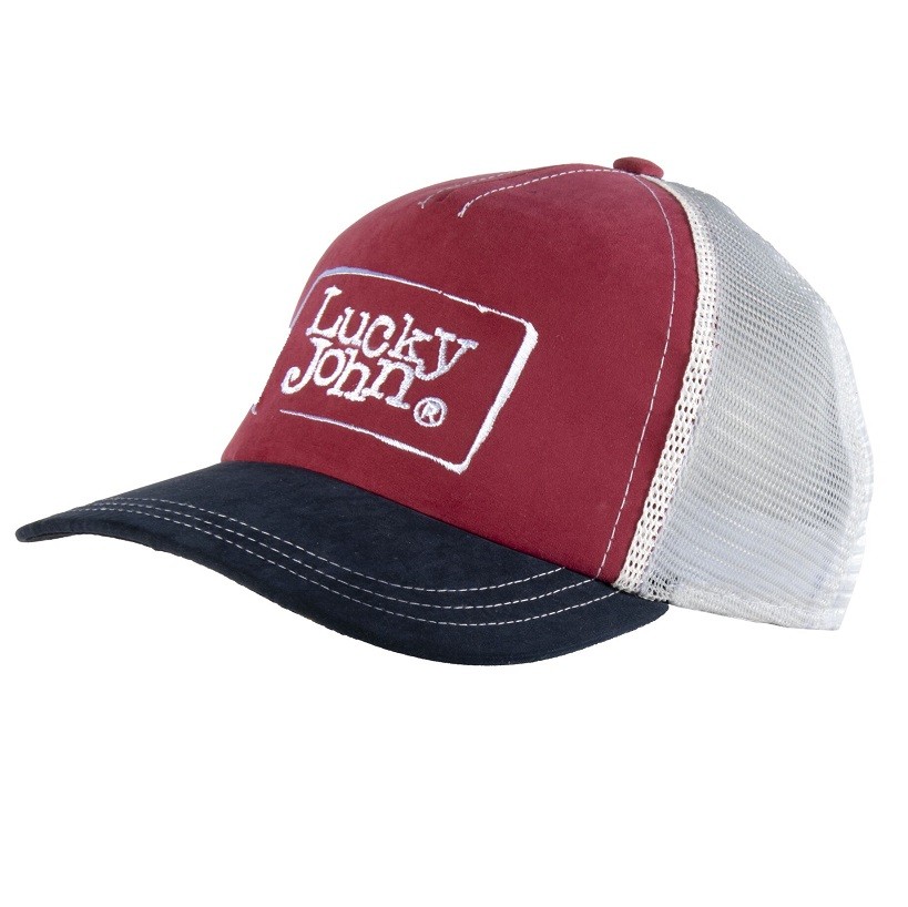 Бейсболка Lucky John SUMMER RED 04 р.XL
