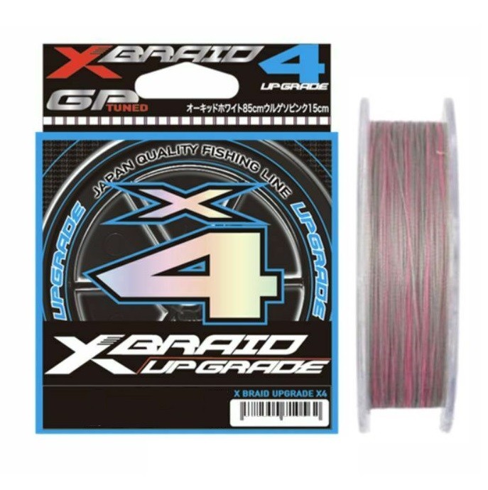Шнур YGK X-Braid Upgrade X4 100m #0.4, 0,104мм (3.6 кг)