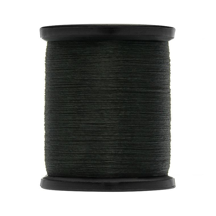 UNI Монтажная нить Thread 6/0 200y Black (вощеная)