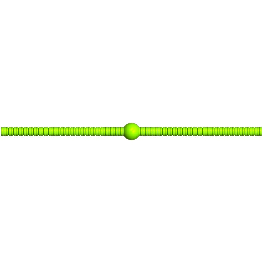 Силиконовая приманка Trix TroutMania DOSHIRAK 4,0" цвет 004 Chartreuse (Cheese) упак.12 шт