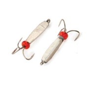 Мормышка W Spider Черт-тройник 3,0 мм 0,70 гр Sil