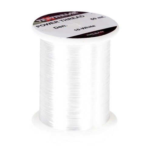 TEXTREME  Монтажная нить Power Thread Micro 25Den 100м White