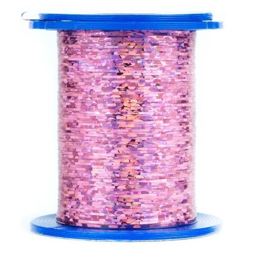 SibNymph Плоский голографический люрекс 0.3 mm #05 Pink