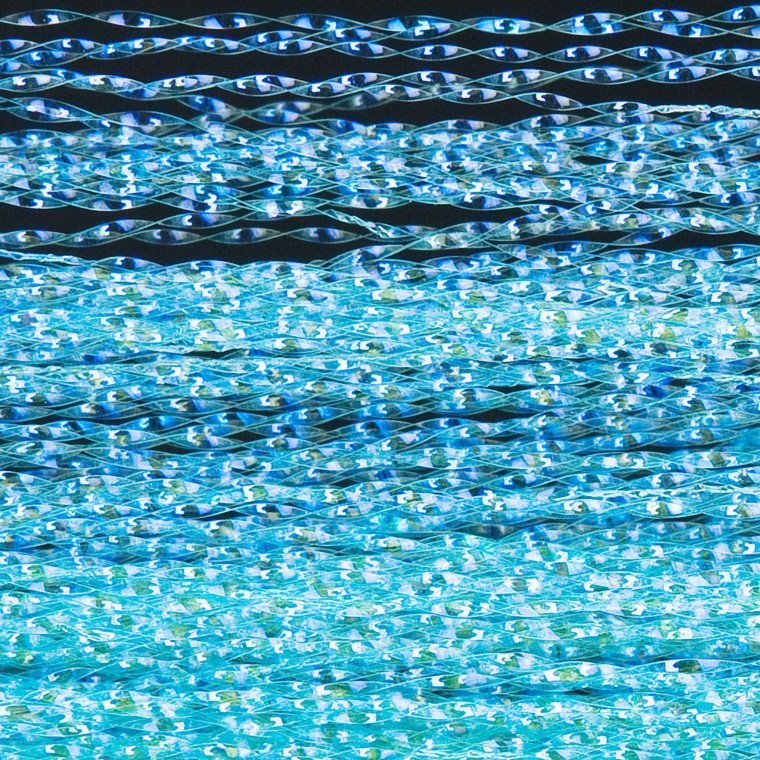 HENDS Синтетическое волокно Krystal Flash - UV Ice Effect UV Blue Light #511