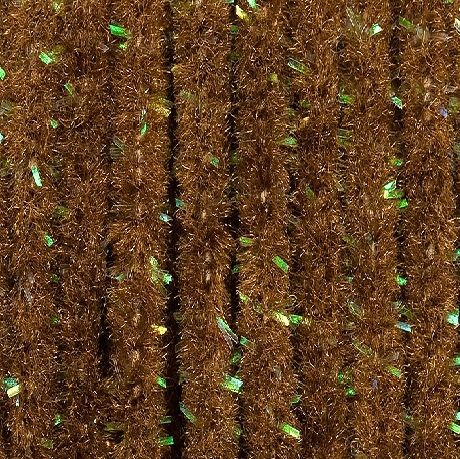 WAPSI Синель Wooly Bugger Chenille SMALL MEDIUM BROWN