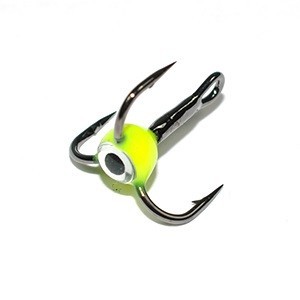 WaterBeetle Тройник Magic Eye №3 с глазом желтый.