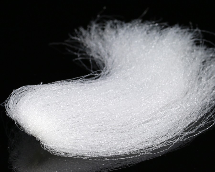Sybai Синтетическое волокно New Twist Hair, White Translucent