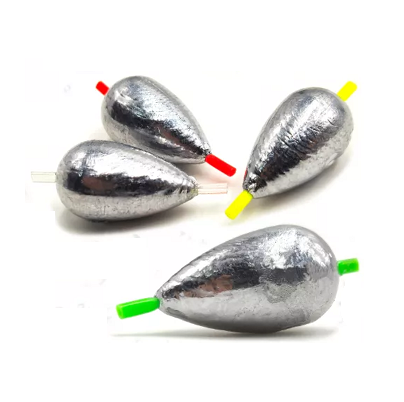 Грузило Капля скользящая с кембриком  4гр