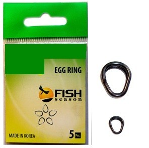 Кольцо титановое разжимное WD0,8х5,4х7,3 мм, тест 8,2 кг. (упак. 4 шт)