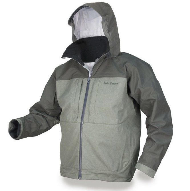 KOLA SALMON Куртка мембранная Storm Jacket MOSS\CHARCOAL L