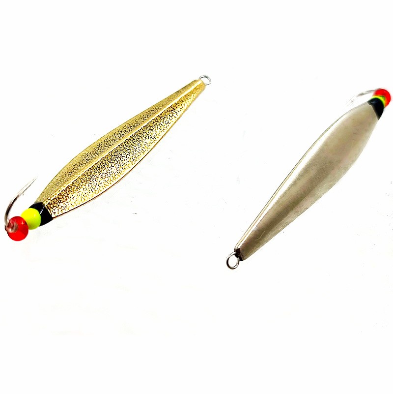 Зимняя блесна MF Ice "ККМ" 42мм 3.8г впай мельхиор-латунь