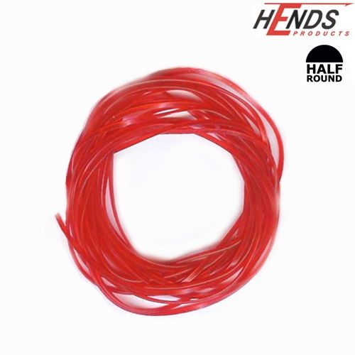  Материал для тела HENDS Products Body Glass - half round Red #193