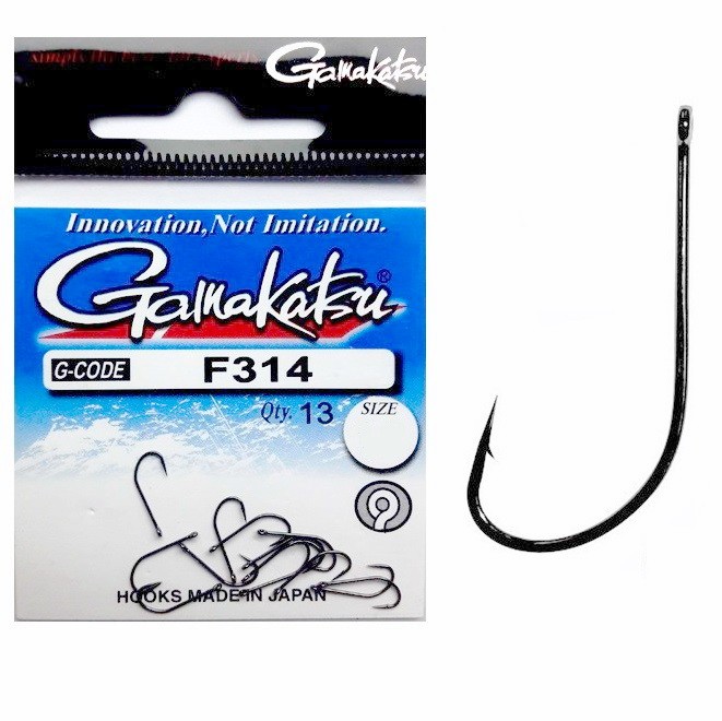 Крючки Gamakatsu F314 №10 (12 шт)