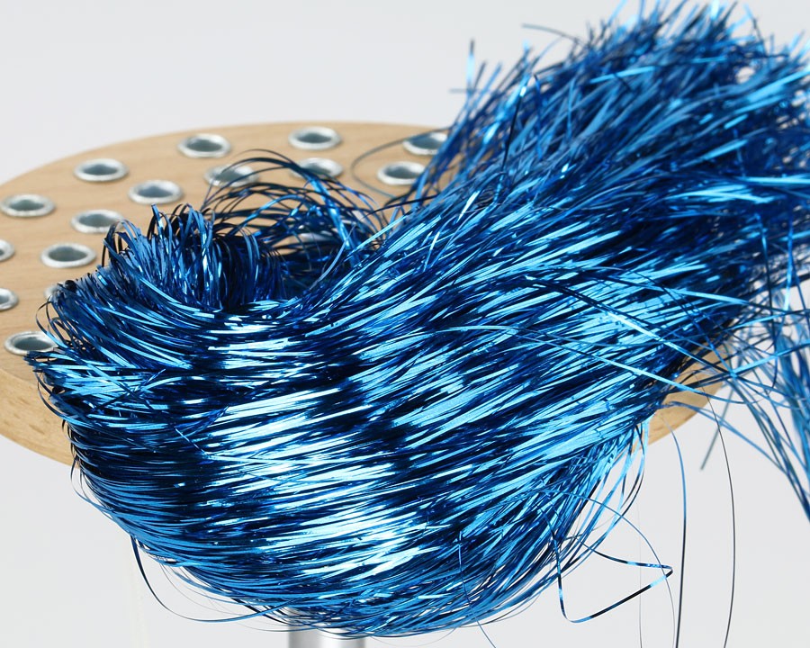 Sybai Синтетическое волокно Tinsel Hair, Electric Blue