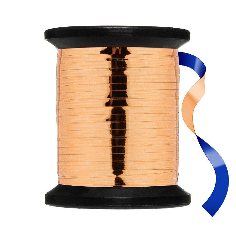 UNI Плоский люрекс UNI-Mylar #14 Copper/Blue 1/32"