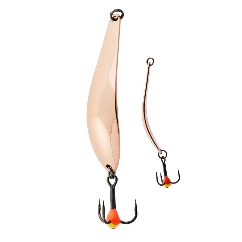 Блесна вертикал. зим. Lucky John X-BLADE с тр. 55мм C блистер