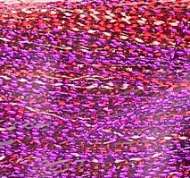 HENDS Синтетическое волокно Krystal Flash  TRI COLOR Pink Red Violet #178