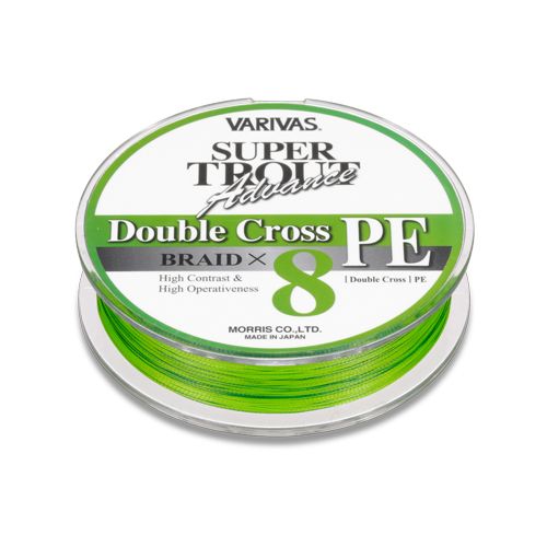 Шнур VARIVAS Super Trout Advance Double Cross PE 100м. #0.8, 0,148мм (3,6 кг)
