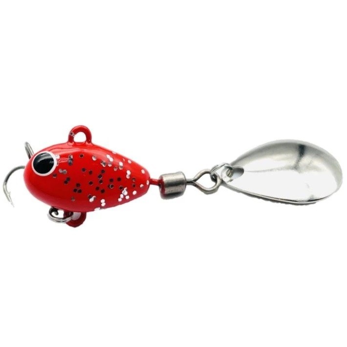 Тэйлспиннер UF STUDIO HURRICANE  4,0гр Red Glitter