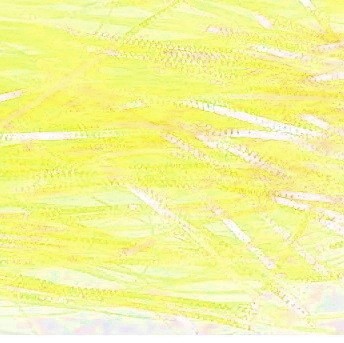 RiverLab Волокна синтетические плоские рифленые Flashabou Yellow