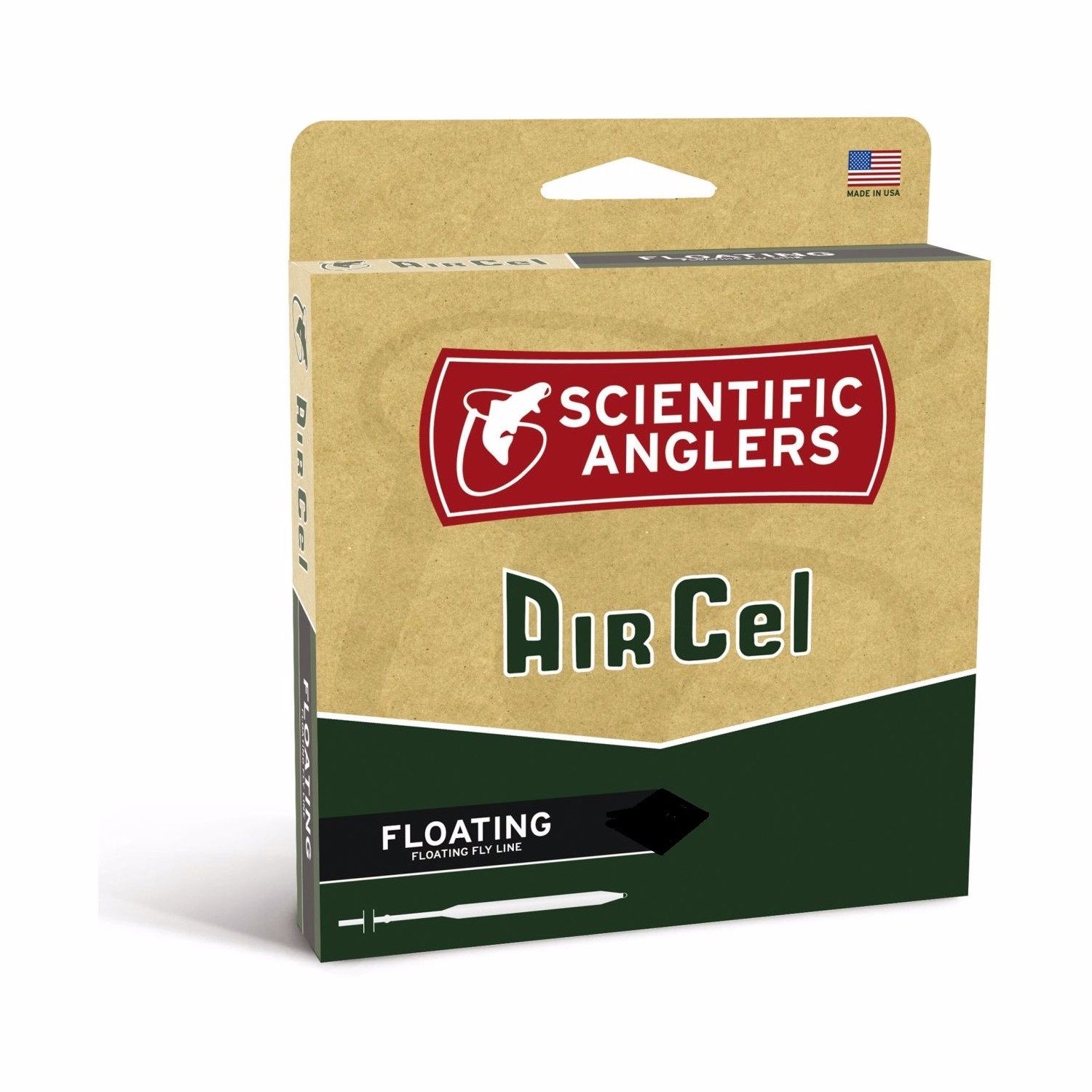 SCIENTIFIC ANGLERS Нахлыстовый шнур Air Cel WF4F Yellow