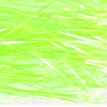 RiverLab Волокна синтетические плоские рифленые Flashabou Chartreuse