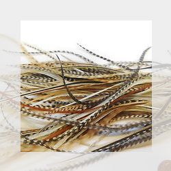 Перо для вязания мушек