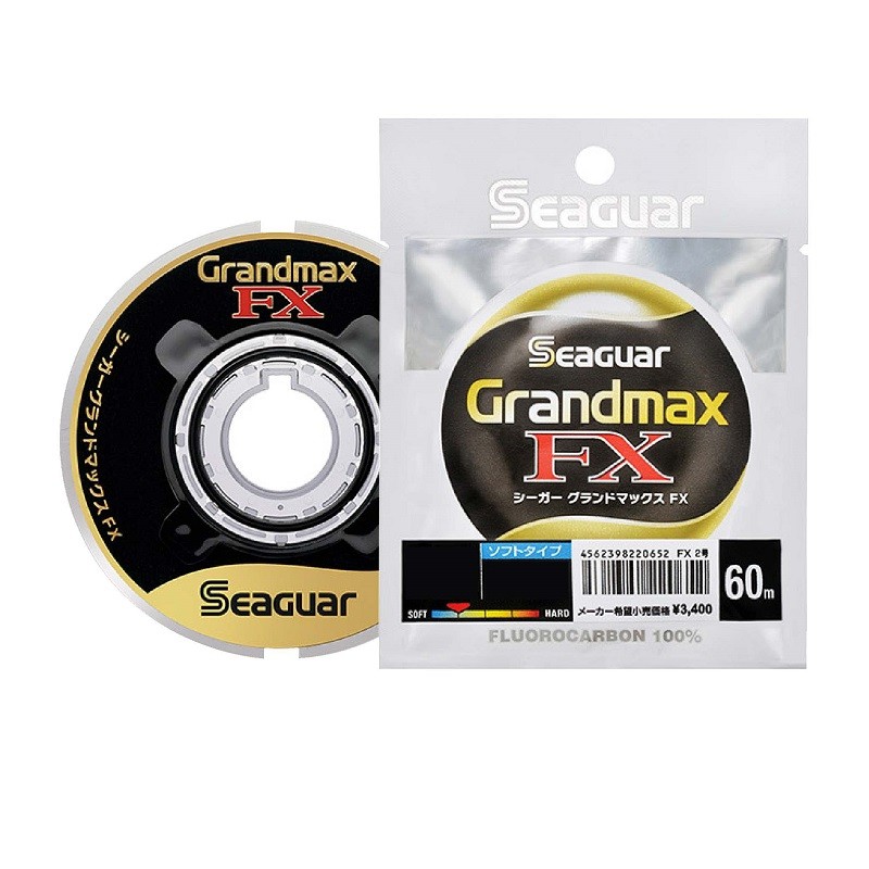 Seaguar GRAND MAX FX Флюорокарбон #0.6, 0,128 1.05 кг, 60 м