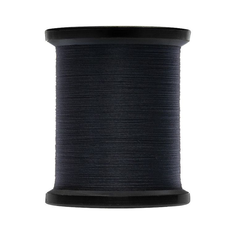 UNI Монтажная нить Thread 8/0 50y Black (вощеная) 