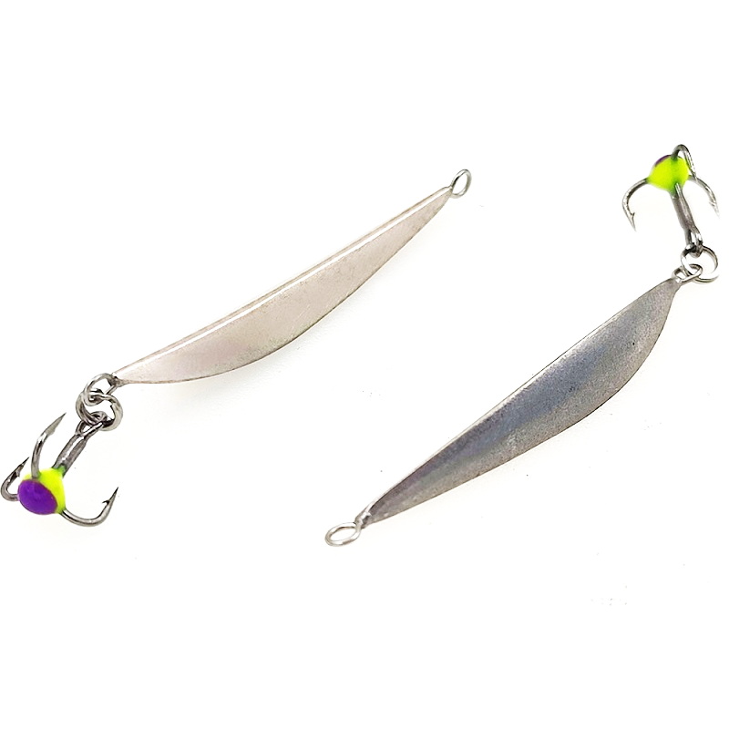 Зимняя блесна MF Ice "Матвейчиков" 50мм нейзильбер