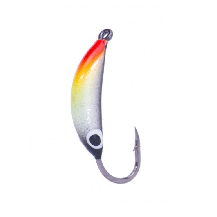 Мормышка W Spider Супер банан с ушком краш. 3,0 мм 0,74 гр. 28