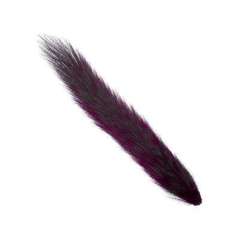 VENIARD Хвост белки Grey Squirrel tail Dyed Dark Claret