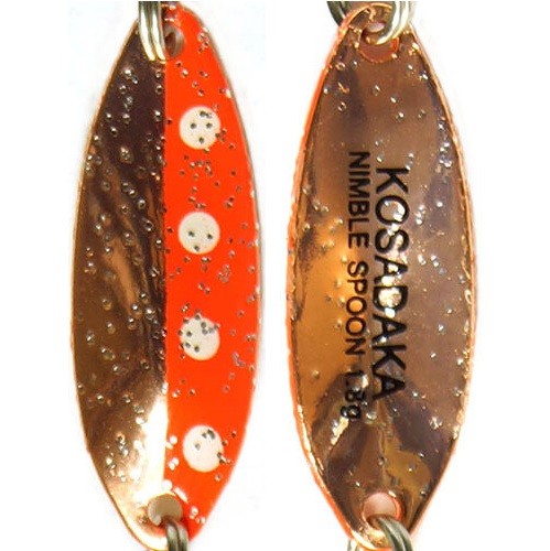 Блесна Kosadaka Trout Police NIMBLE SPOON 27мм, 1,8гр, цвет S03