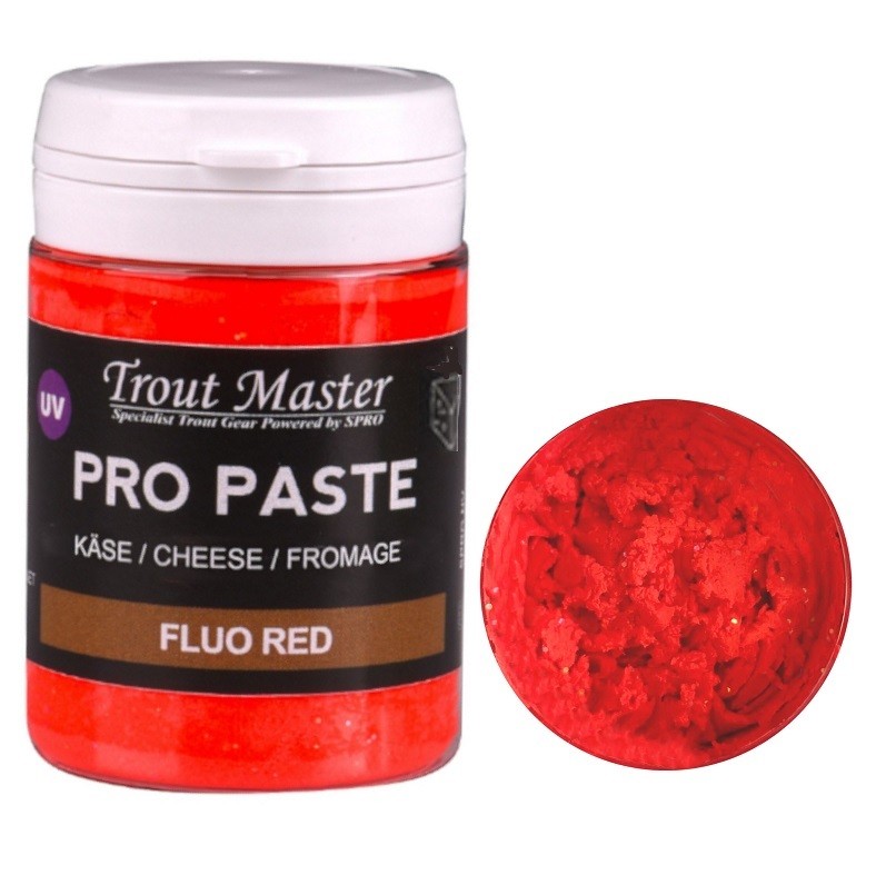 Паста форелевая плав. Trout Master PRO PASTE 60гр Cheese FI RED