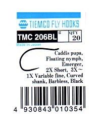TIEMCO Крючки TMC206BL #16 (20 шт.) 