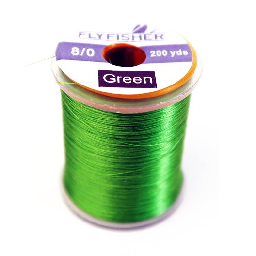 FLYFISHER Монтажная нить 8/0 180м GREEN