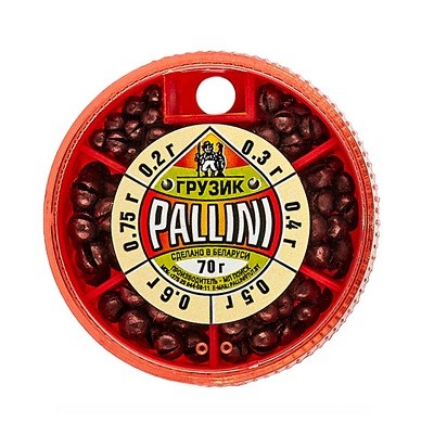 Набор грузов PALLINI - 70 (мягкий свинец)