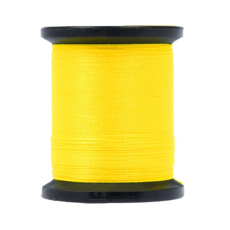 UNI Супер-яркая нить Neon 1/0 2x Yellow 50 y