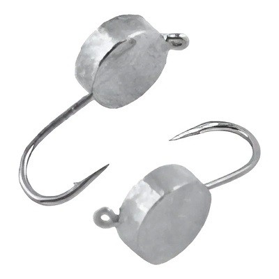 Мормышка W Spider Шайба с ушком 5,0 мм 0,60 гр. Sil