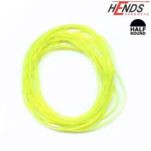  Материал для тела HENDS Products Body Glass - half round Yellow Fluo #90