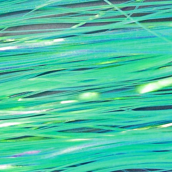 TEXTREME Плоские волокна GLOSSY PEARL 1/69" Pearl Green 300 strands